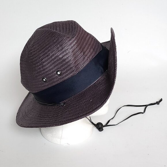 CANADA POST EMPLOYEE Uniform Hat Sun Hat Work Hat STRAW LOGISTIK - Picture 6 of 7